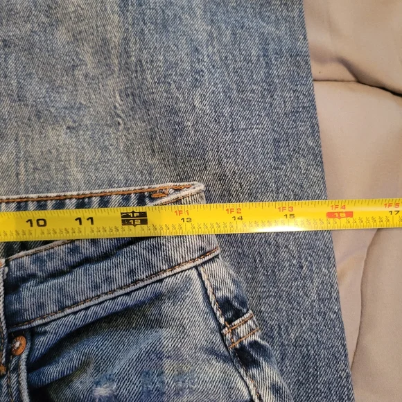 Free People We The Free Distressed Jeans Size 25 - Picture 7 of 12